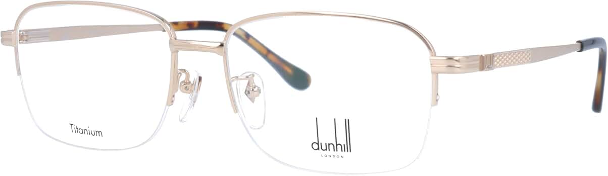 27%割引！dunhill ダンヒル　新品　未使用　チタン　メガネフレーム ダンヒル メガネフレーム dunhill VDH174J 0300 57 プレゼント