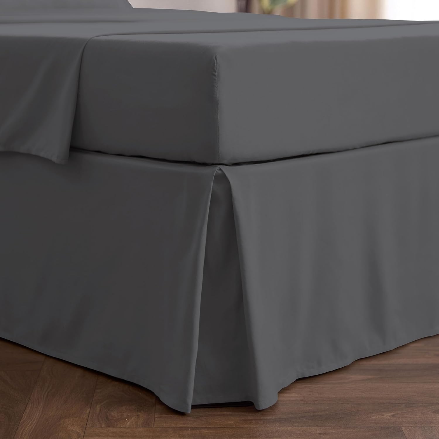 Mellanni Cal King Bed Skirt Luxury Dust Ruffle Ghana Ubuy