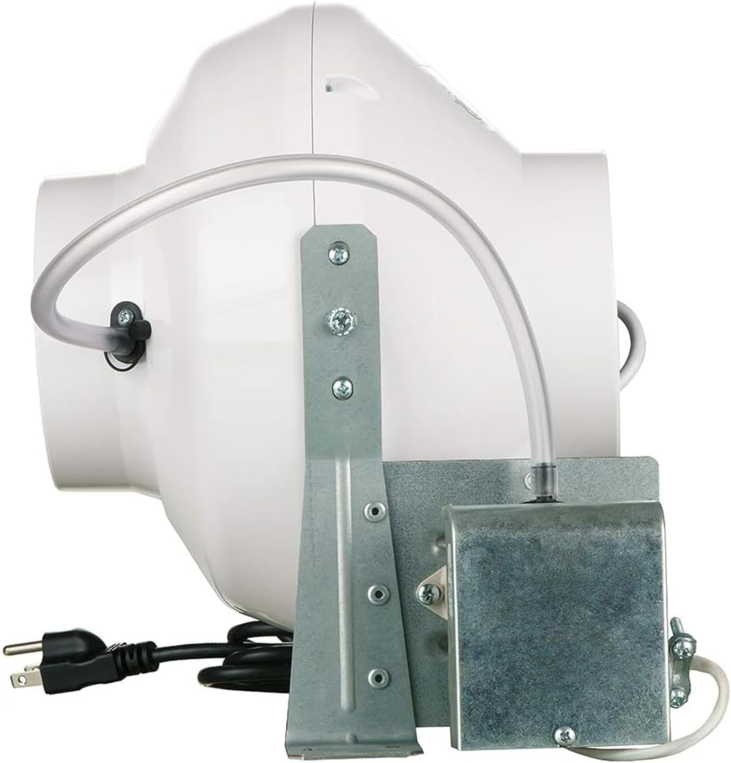 VENTS-US VK 150 PS - 6 Inch Dryer Booster Fan with Included Pressure Switch - Reduces Drying Time, and Prevents Lint and Moisture Buildup