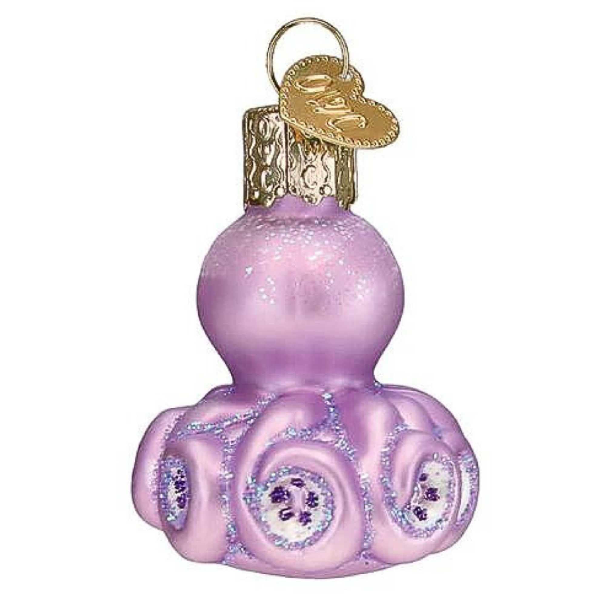 Amazon.com: Old World Christmas Mini Octopus Glass Blown Ornament