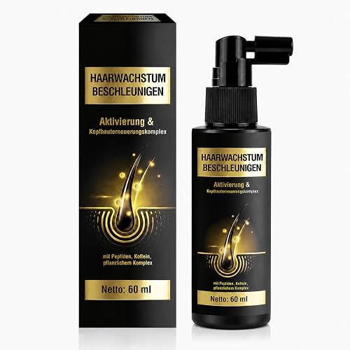 Haarwachstum Serum, (60 ml) Nährendes Hair Growth Spray für Dickeres