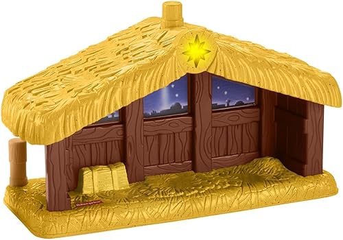 Miniatura 2 de Pieza de repuesto para el juego de pesebre Fisher-Price Little People  HMX70  MangerStable  Reproduce música cuando se presiona y la estrella se