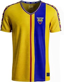 Camiseta Retro Ecuador 1998 para Hombre | Edición Clásica | Mundial 2002 | Tallas Adulto | Hinchas Ecuatorianos