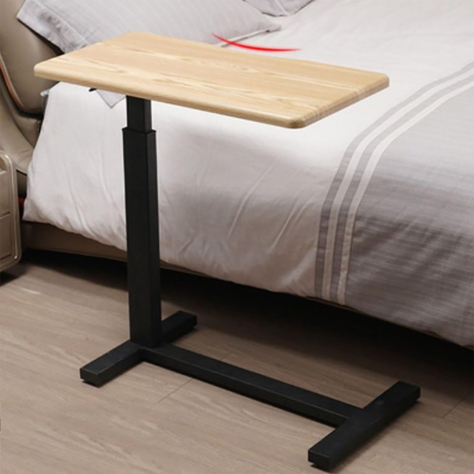 Mesas para Colocar sobre la Cama, con Mesa para computadora portátil de Altura Ajustable, Escritorio Resistente, Multiusos para Uso doméstico y hospitalario Mesa con Bandeja hospitalaria