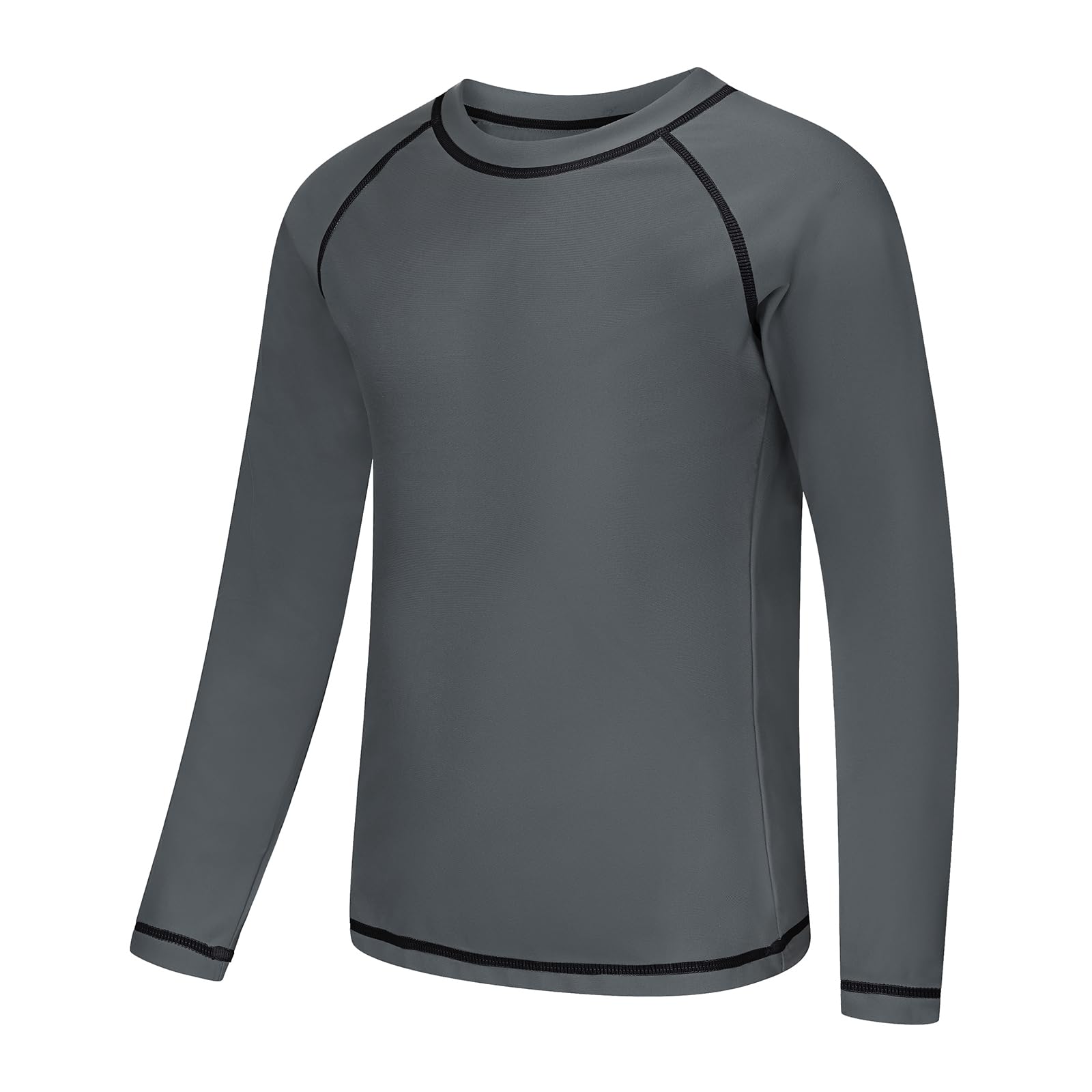 Zoofly UV Shirt Kinder Badeshirt Rashguard-Shirts für Jungen Langarm UPF 50+ Sonnenschutz Rash Vest Kinder UV Kleidung Schwimmen Shirt