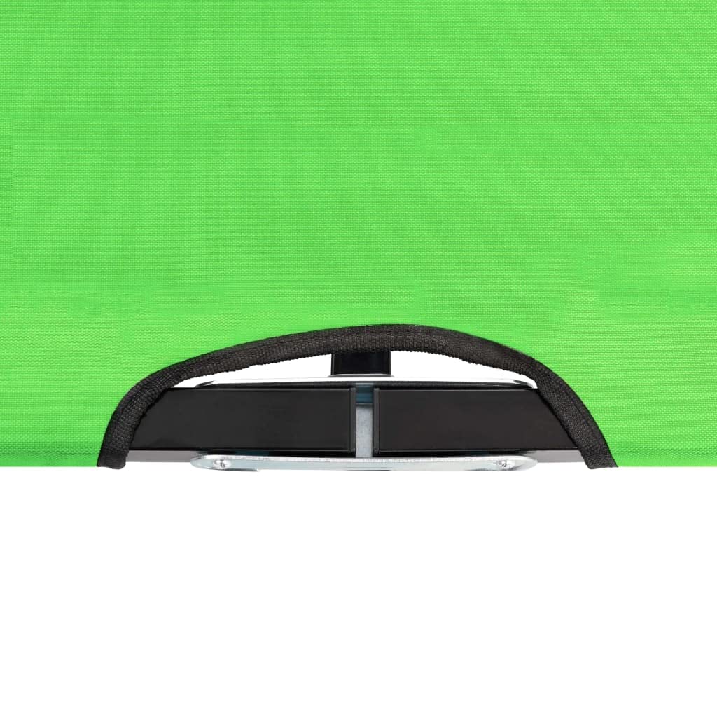 Chaise longue pliable 2 places vert acier 240kg Camping lit de camp double extérieur robuste pliant transportable avec cadre acier antirouille et tissu polyester 600D jardin plage randonnée