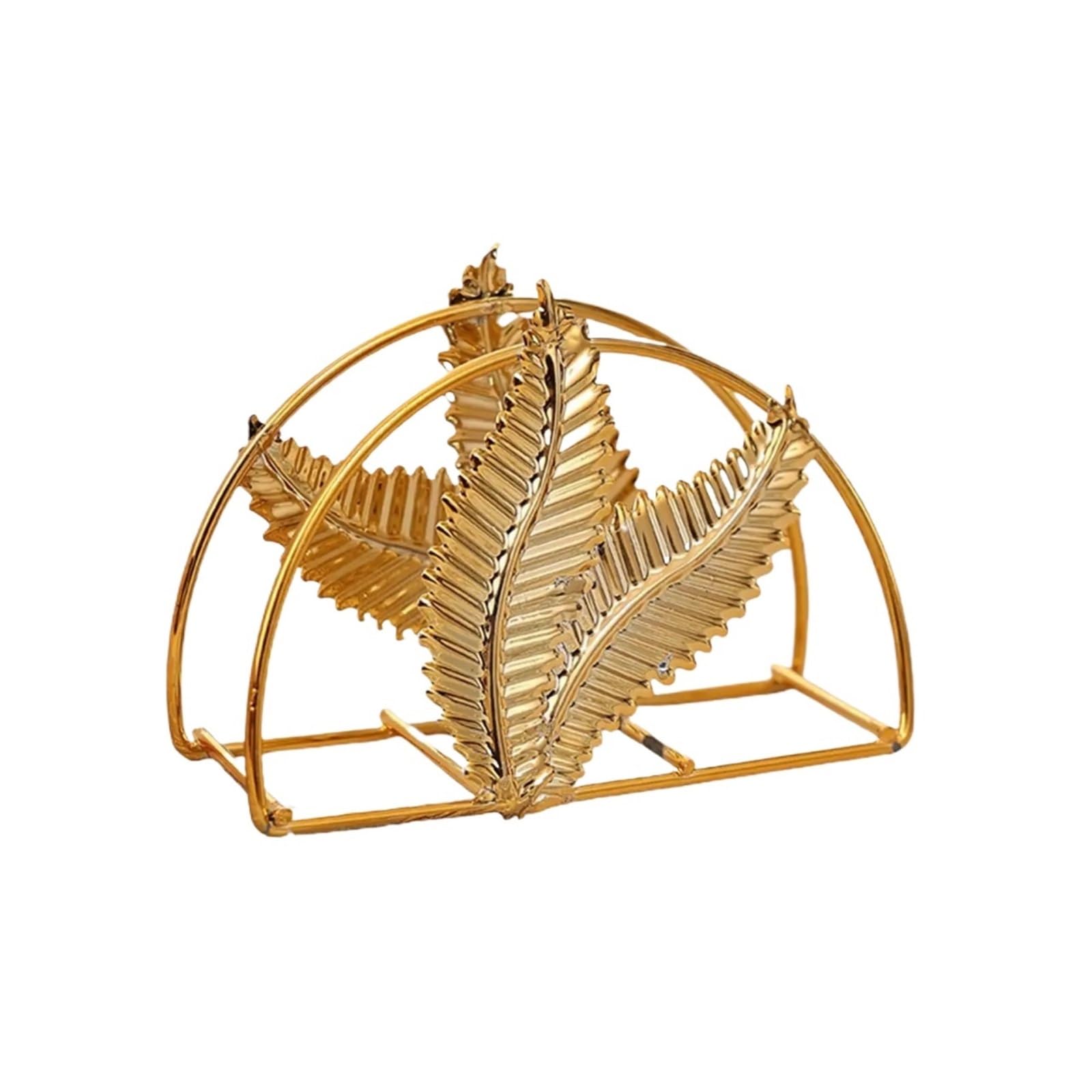 Napkin Holder Napkin Holder Iron Material Dispenser Holders Gold Tissue Paper For For Kitchen Coffee Shop Hotel(Gold-C)