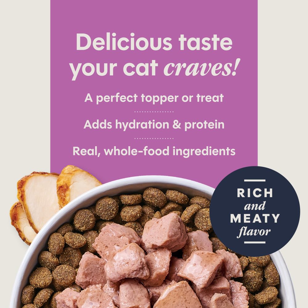 Nature's Variety Instinct Healthy Cravings - Decoración Natural para Gatos con Receta de Conejo Real sin Granos, Bolsas de 3 onzas (Caja de 24)