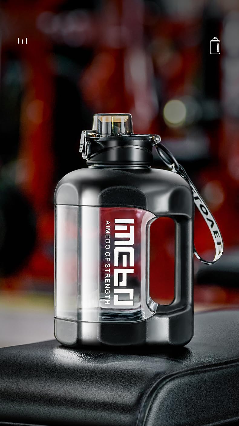 Gvnd Sport Water Bottle - BPA Free Water Jug 1.8L Wide Mouth, Gallon Bottle For Fitness Gym and Outdoor Sports (B0CF5TRJ18) Amazon Price History, Amazon Price Tracker
