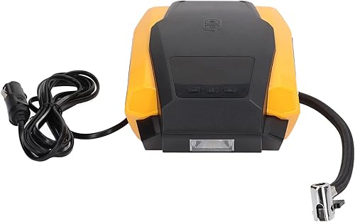 Miniatura 2 de ATJ-1166S Inflador de neumáticos 150PSI Compresor de aire portátil Bomba de neumáticos de 12 V con bomba de aire de luz LED para automóvil