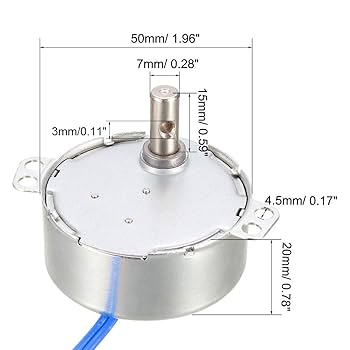 Amazon.co.jp: uxcell ハンドメイド用同期モーター AC 100-127V