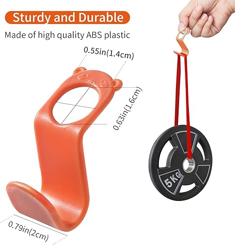 Miniatura 6 de SLMT Ganchos de conector para colgar ropa, 200 piezas en forma de panda, ganchos extensores para ahorrar espacio, organizador de armario para