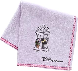 【U.P renoma】ユーピーレノマ タオルハンカチ パリのアパルトマン (ラベンダー) 婦人 レディース タオル ハンドタオル 約25cm 001010-0002-03