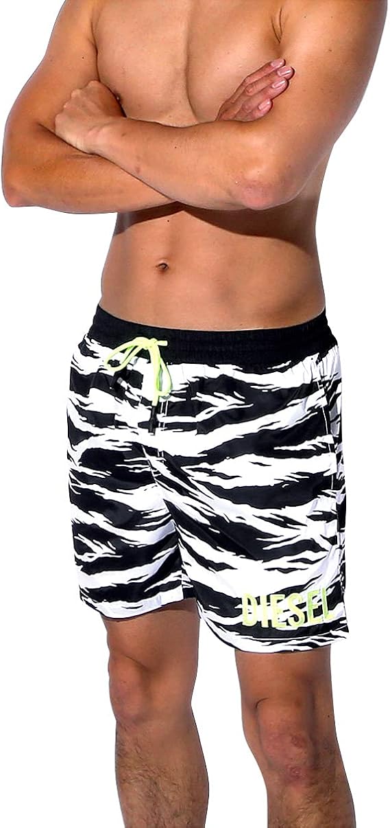 Amazon ディーゼル Diesel 水着 メンズ サーフパンツ ショートパンツ 男性 海パン スイムウェア 夏 海 プール オシャレ カッコイイ ショーパン ハーフパンツ スイムパンツ ショートパンツ 通販