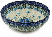 Algopix Similar Product 17 - Authentic Polish Pottery Bowl 5inch