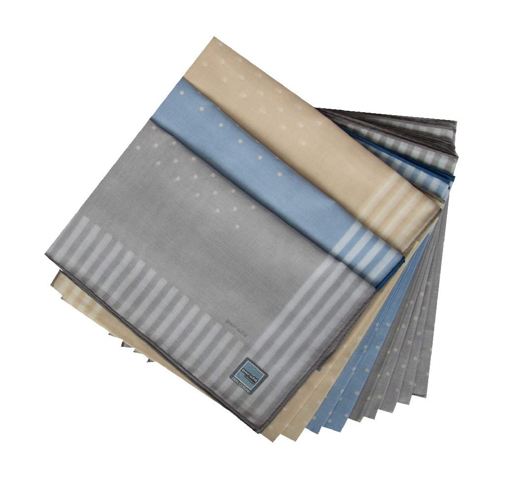 Verpackungsschachtel 12 Taschentücher cm.50x50 PEROFIL Artikel VPRT00284-07, Fantasia 068 - Fantasy 068, UNICA - ONE SIZE