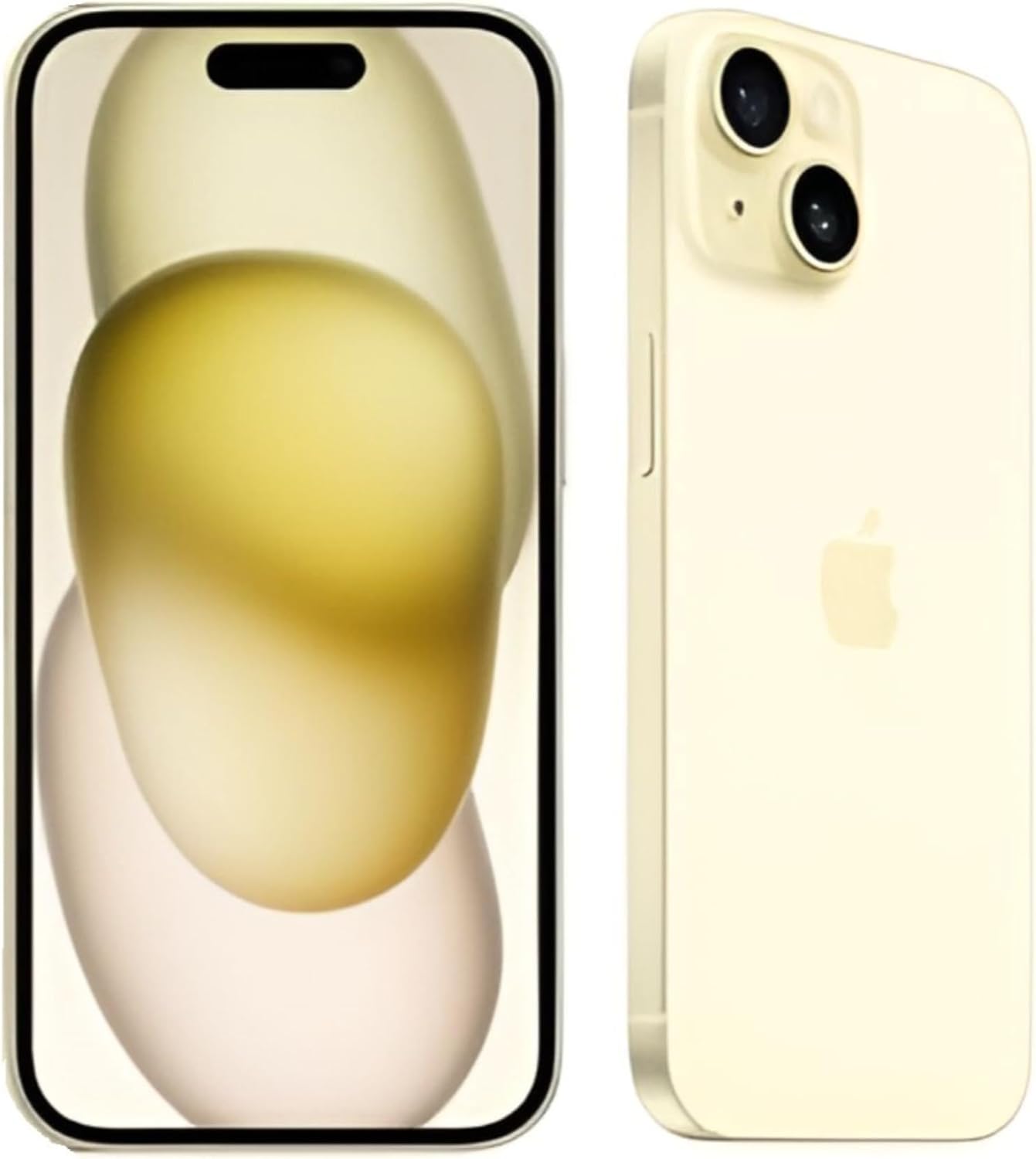 Product image of Apple iPhone 15, 256GB, Yellow - Unlocked (Renewed Premium)