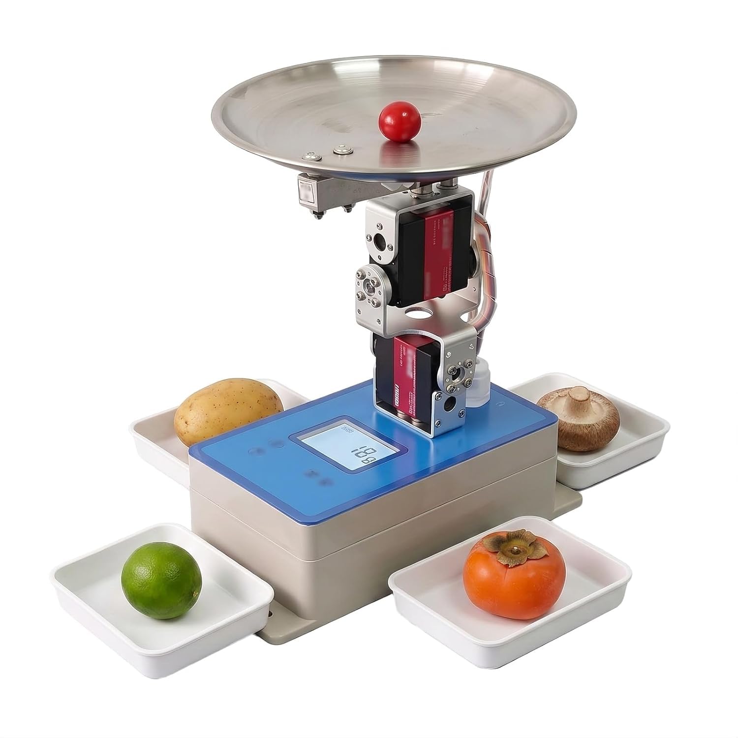 de tri automatique à 4 voies, trieuse pondérale automatique, plage de pesage de 5 à 1000 g, le tri de produits agricoles à petite échelle