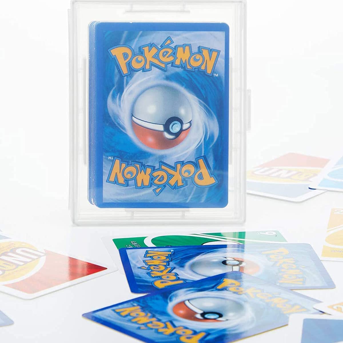 Amazon.co.jp: 透明な再利用可能なプラスチックカードデッキ