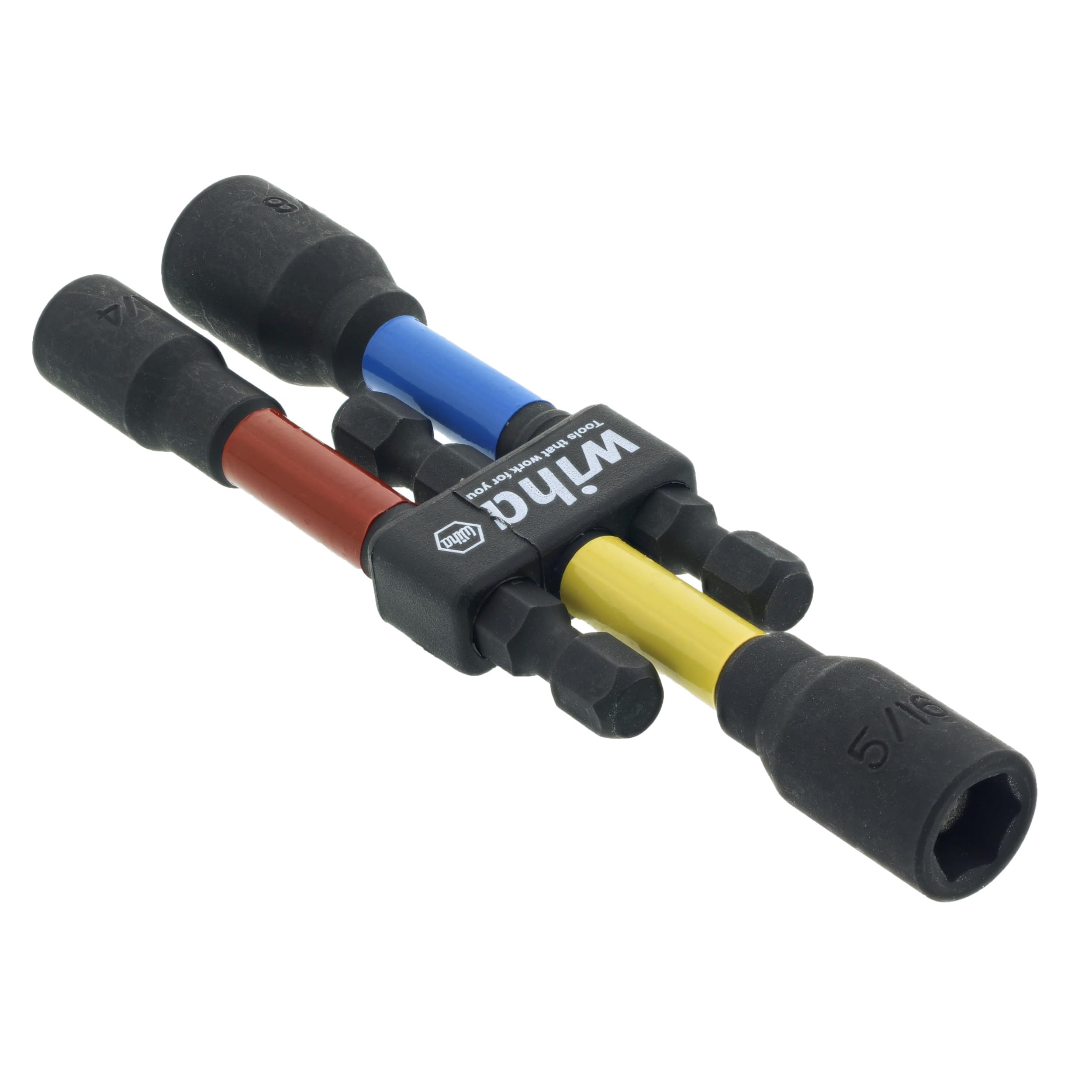 Wiha 70489 6 "color coded magnética tuerca setter Set, 4 piezas