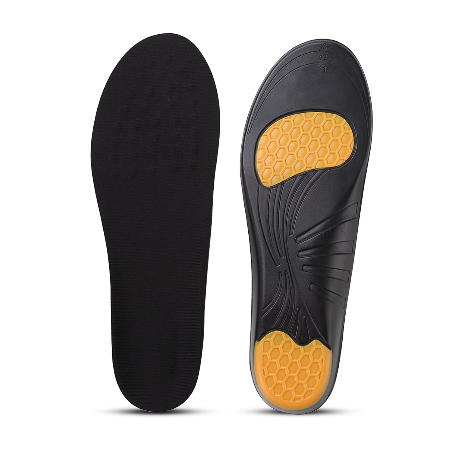 Dr Foot | Insole for Shoes Men | Memory Foam Insole | Flat Feet Arch Support Insole | Shoe Cushion Insole for Men | Gel Insole | Stabilizing Support Insole | Soft Breathable Fabric | Small - 1 Pair (B0CGHK5SBN) Amazon Price History, Amazon Price Tracker