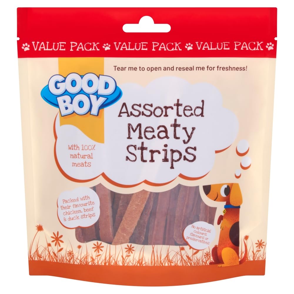 Good Boy Assorted Meaty Strips 220g