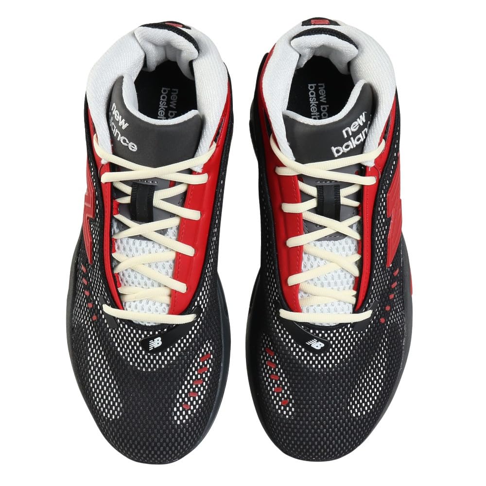  バスケットボールシューズ ブラック/ホワイト/レッド Amazon.co.jp: ニューバランス（new balance） バスケットシューズ
