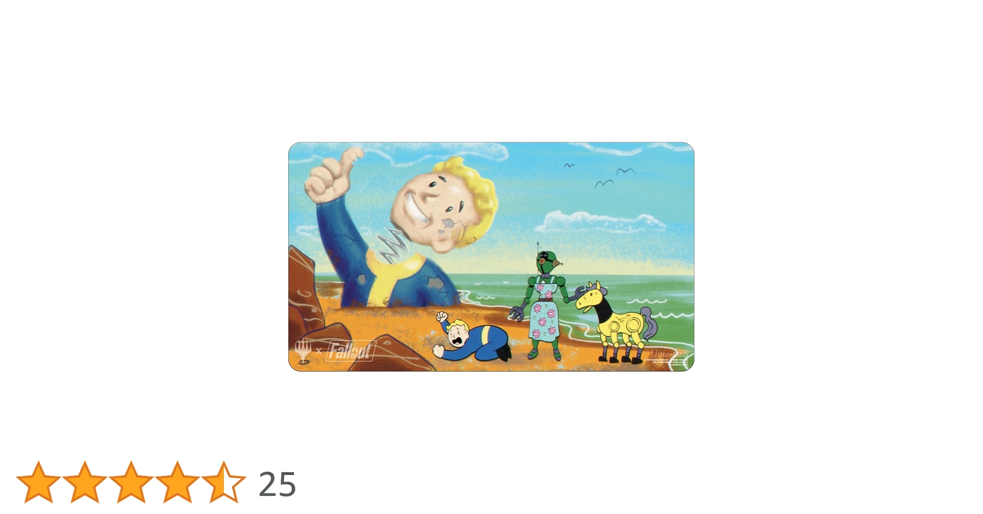 Amazon | Ultra PRO - フォールアウトプレイマット - 戦争の荒廃