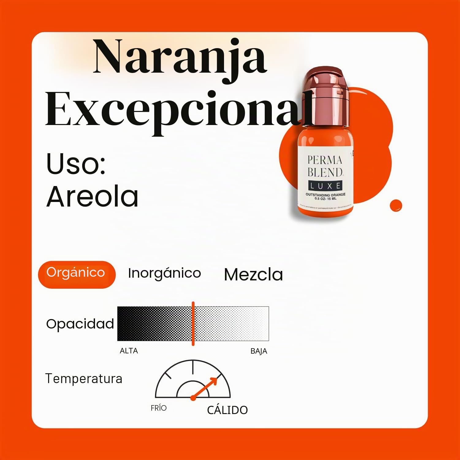 Perma Blend - Juego de 3 pigmentos para tatuajes y cejas de lujo (15 ml, accesorios profesionales para microblading)