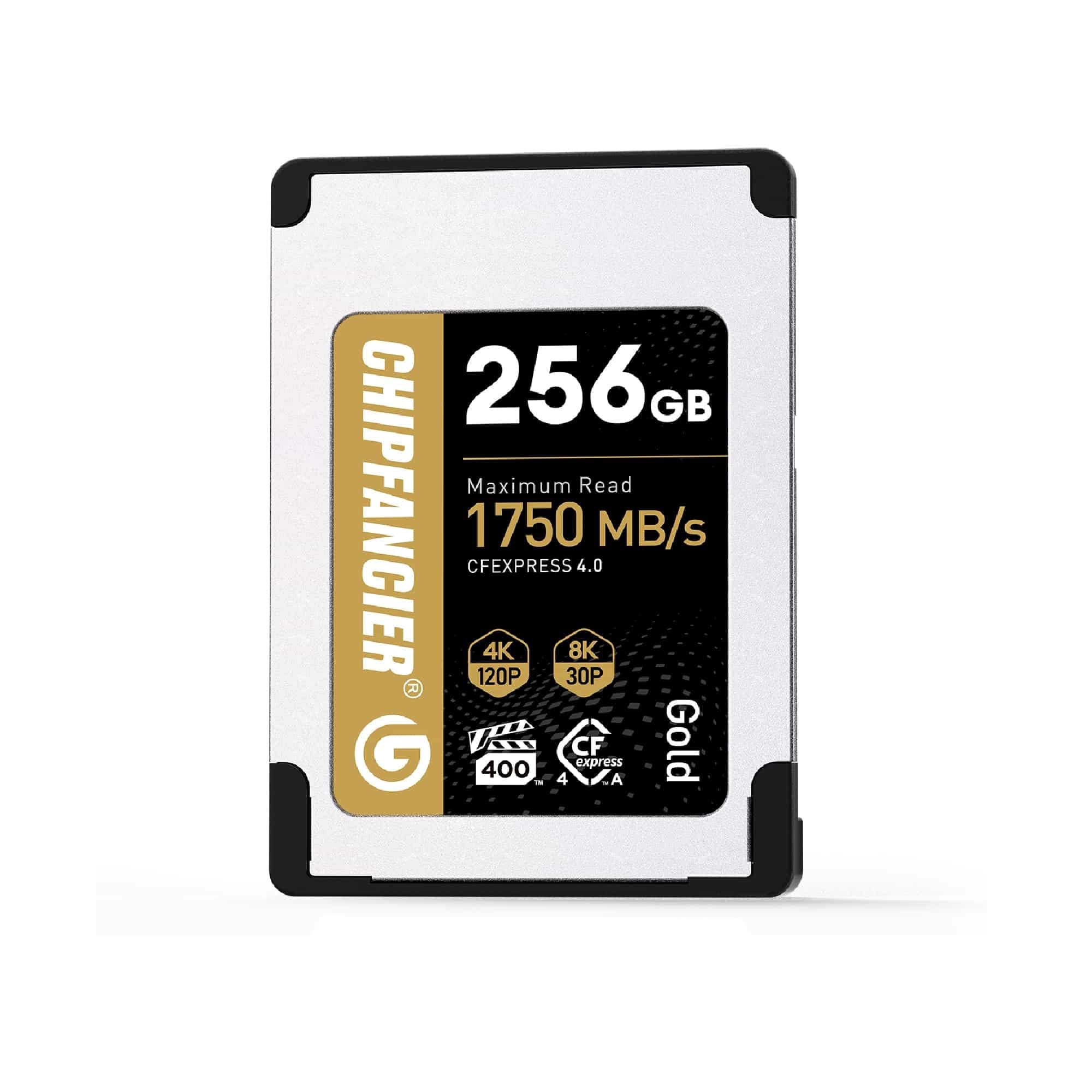 CHIPFANCIER 256GB CFexpress 4.0 Type A Card Up to 1750MB/s Read Speed & 1750MB/s Write Speed Type A Memory Card for RAW 4K/8K Video Recording Compatible with Sony Alpha Sony FX Cameras Gold-image-38