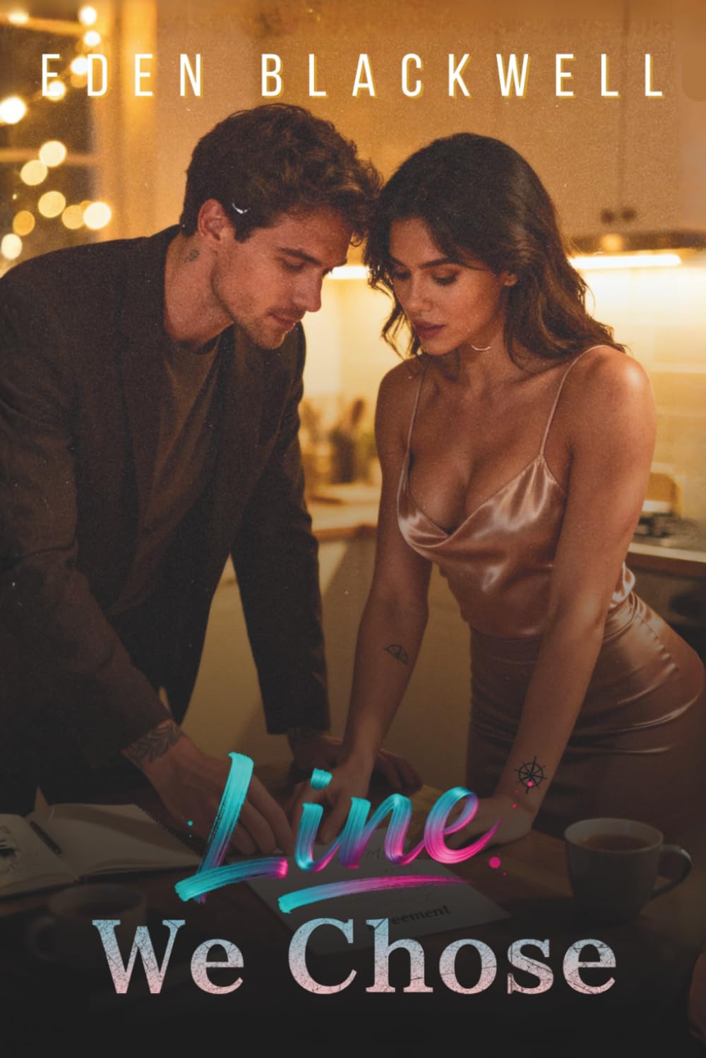 Line We Chose: A Dark Reverse Harem Romance (CROSSING LINES)