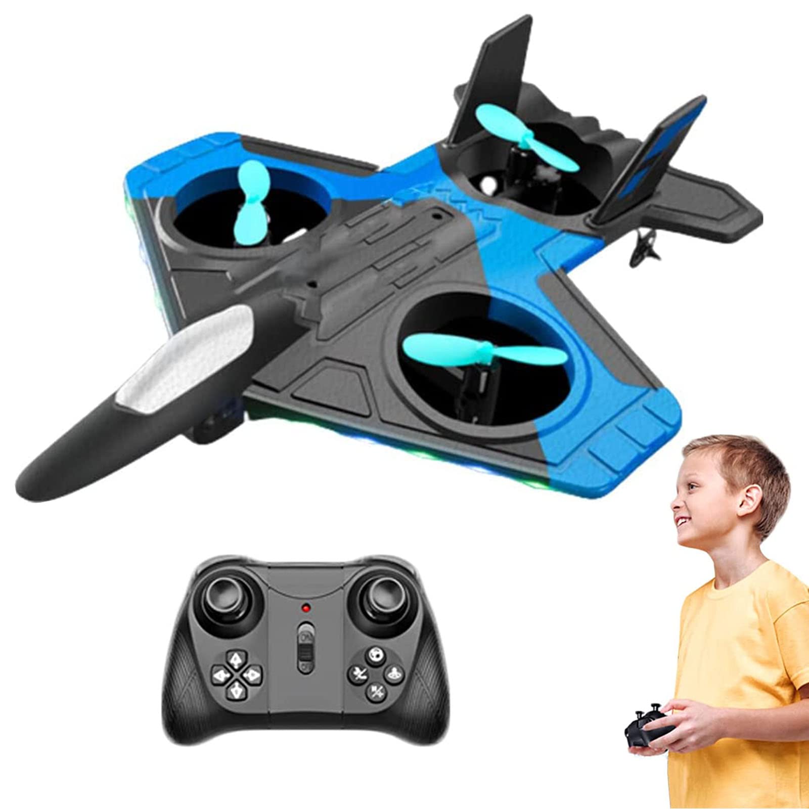 Buy Louqibine 2023 New V17 Jet Fighter Stunt RC Airplane, 2023 New