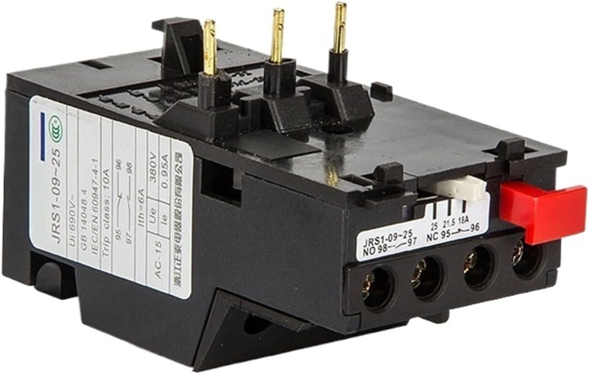 Thermal Relay Overload Protection JRS1-09～25/Z Temperature Protector overcurrent(JRS1-09-25/Z 5.5-8A)