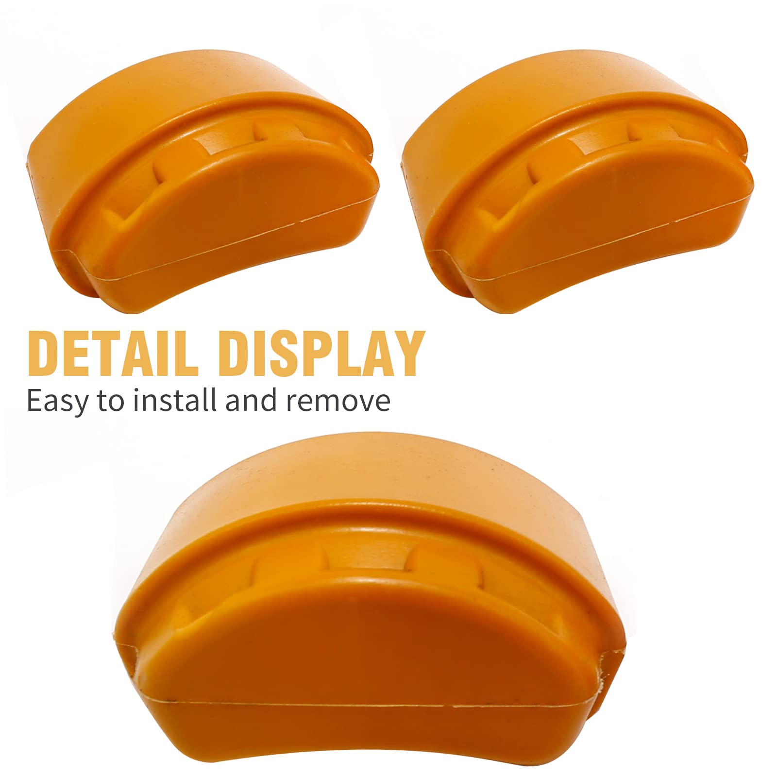 X AUTOHAUX Front Jounce Bumper Kit - 4pc Replacement For Jeep Liberty KJ 2002-2007