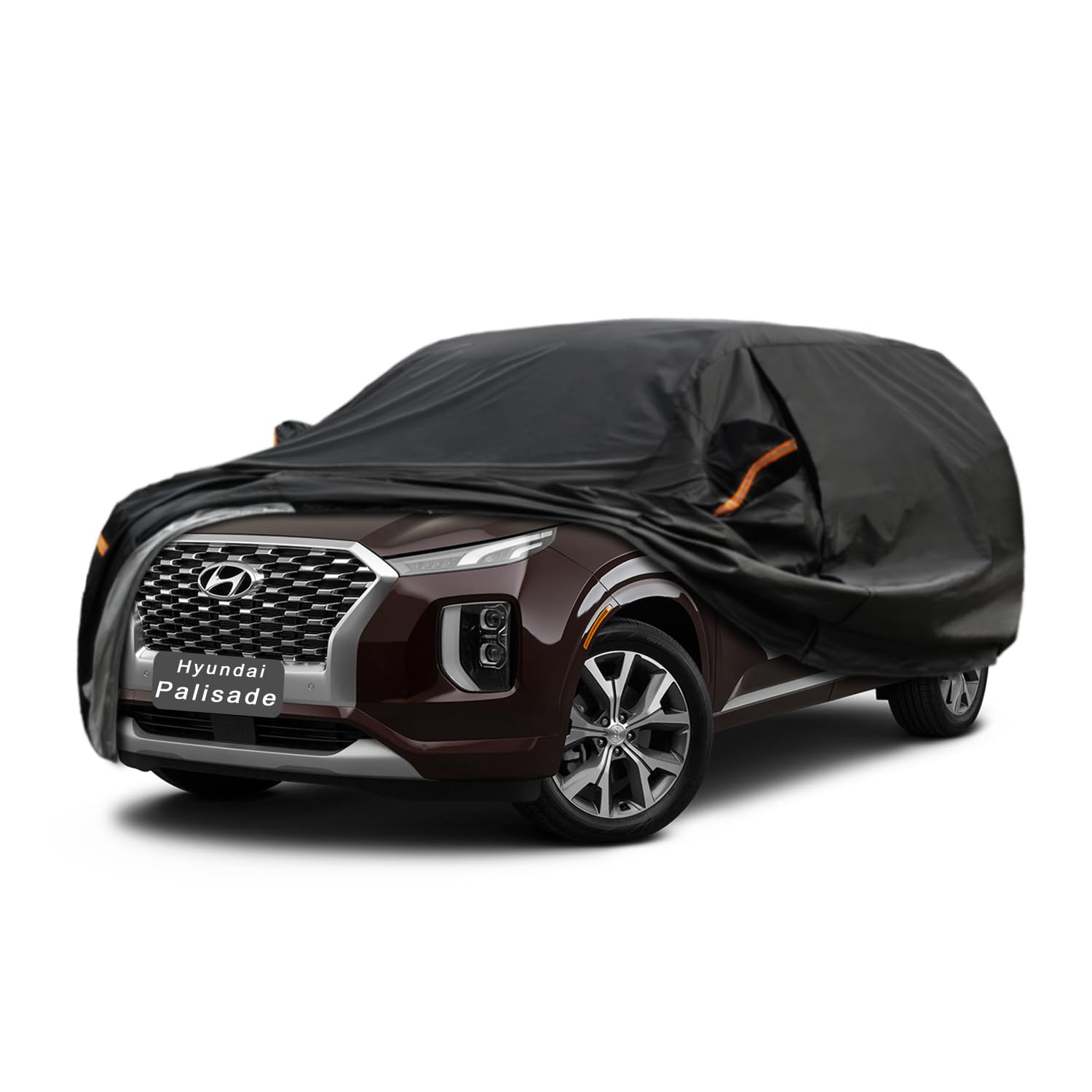 GUNHYI 7 Layer SUV Car Cover Custom Fit Hyundai Palisade (2018-2025) Waterproof All Weather, Heavy Duty Outdoor Snow Sun Rain Uv Protection (Ships from US Warehouse, Delivery 3-8 Days)