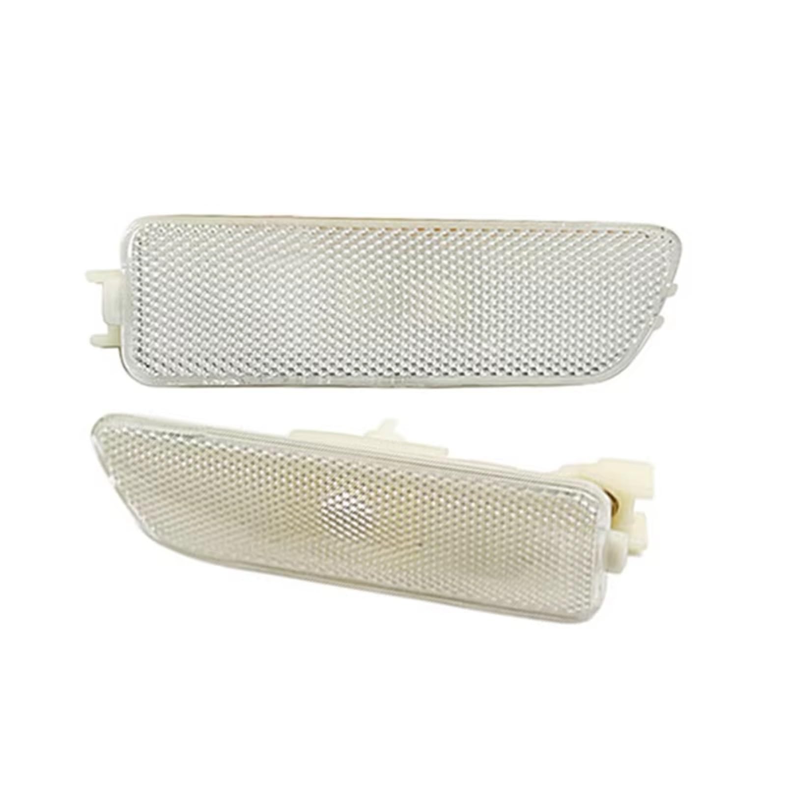 Car Turn Signal Lights Compatible With Vw For Golf MK4 1999-2002 2003 2004 2005 Front Side Marker Lights Turn Signal Lamp Indicators Blinker Lens 2 Pcs(White)