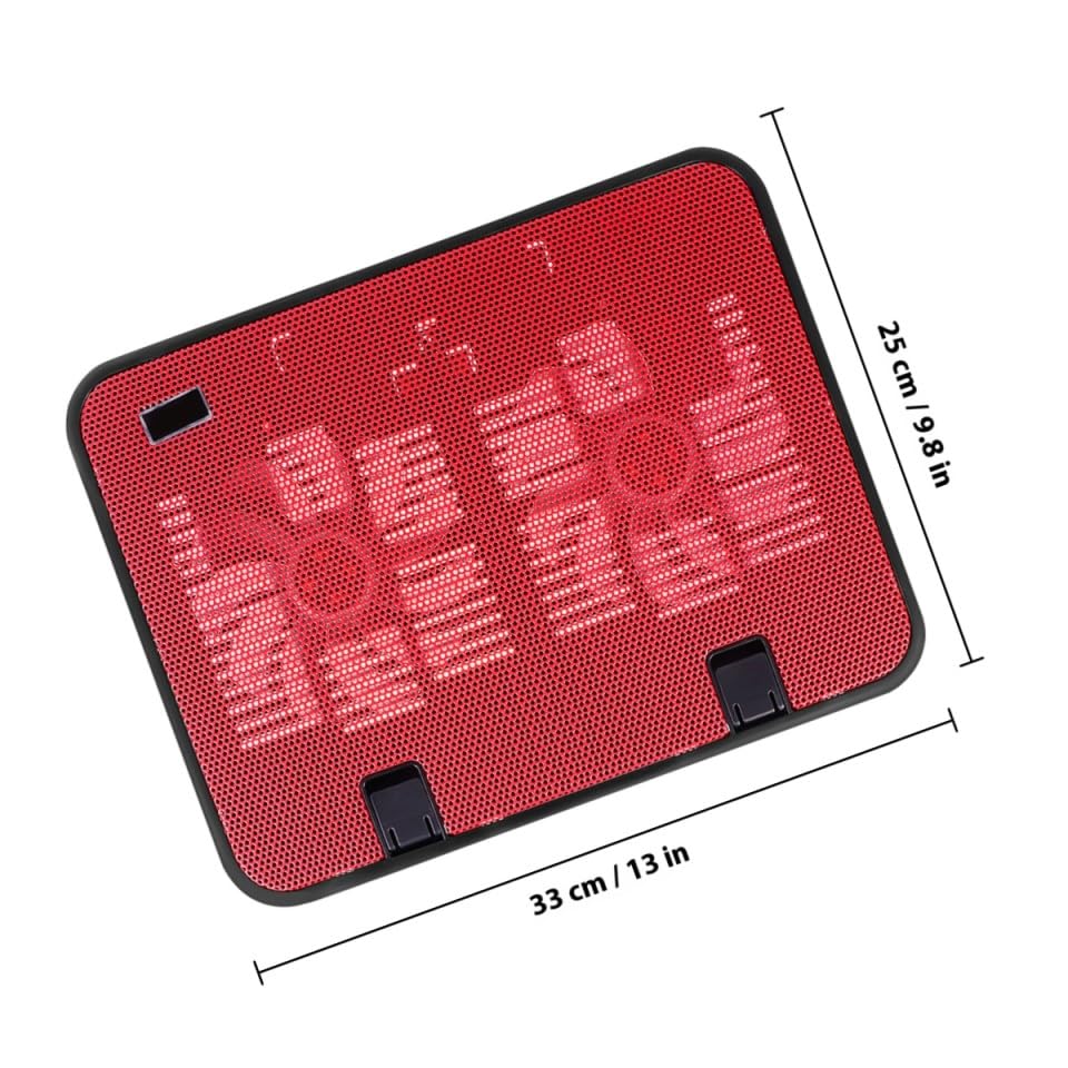 Base refrigerante para portátil UKCOCO con doble ventilador USB miniatura 2