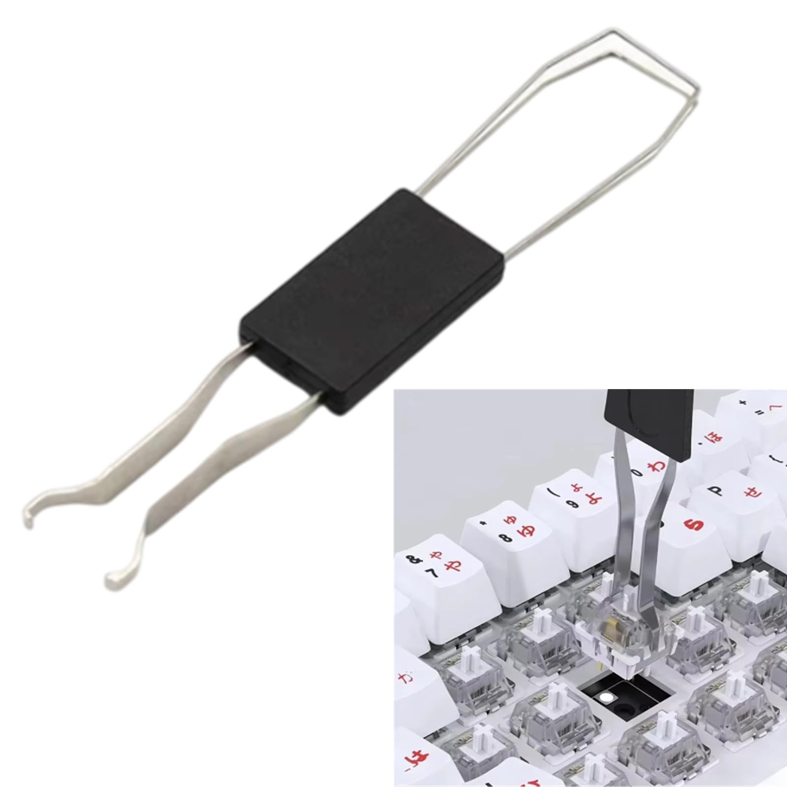 Ergonomically Designed Keycap Puller Remover for Safe and Keyboard Keycap Changes