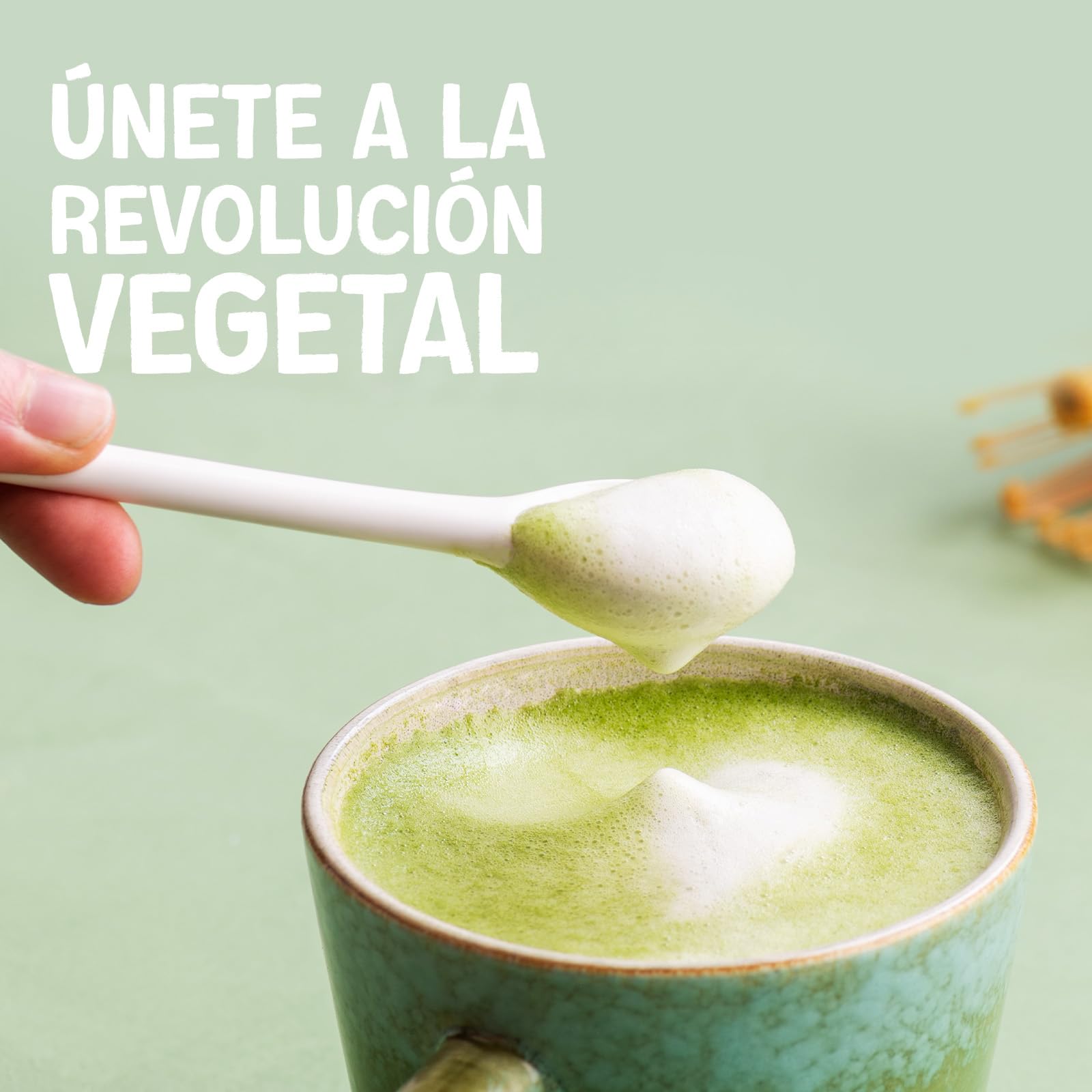 Alpro Bebida Vegetal de Matcha Coco - Pack de 8 x 1L