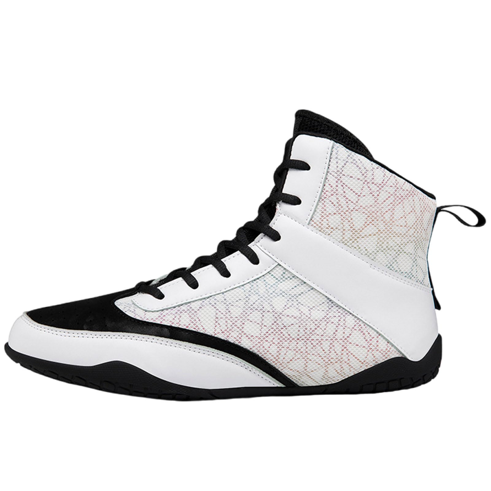 Zapatos de Lucha,Zapatos de Boxeo,Botas de Boxeo,Zapatos de Lucha Transpirables,Unisex,Ligero,Antideslizantes,Flexibles,Confort,para Combate,Wrestling,Fitness,Marciales,Sanda