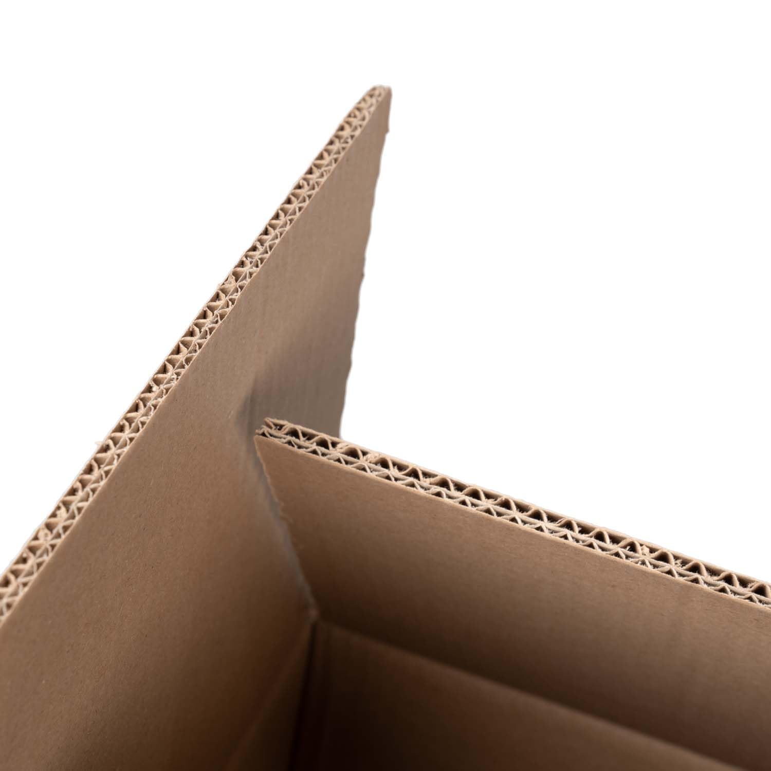 smiley pack – 20 Stück Versandkartons 600 x 600 x 600 mm, 2-wellig, Faltkarton, Pappkarton, stabil, Paketkarton, Transportkarton (20)