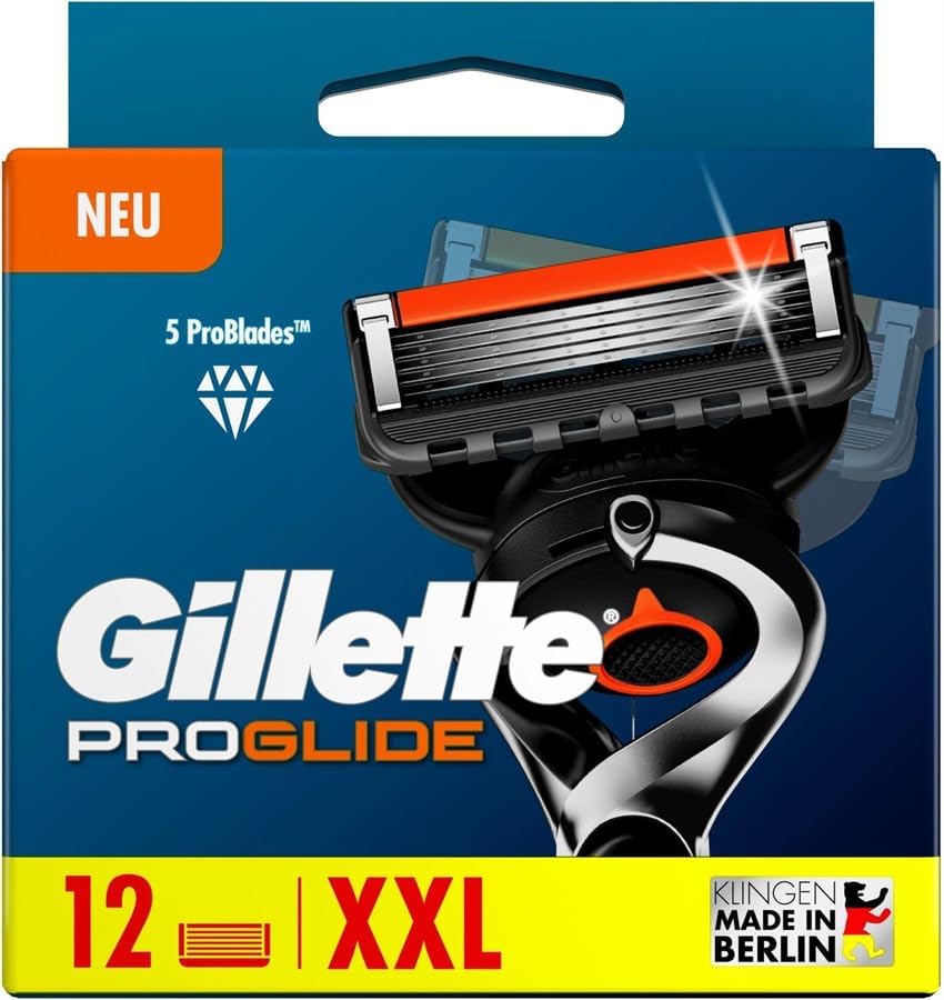 Gillette ProGlide ostrza do golenia dla mężczyzn, 12 zapasowych ostrzy