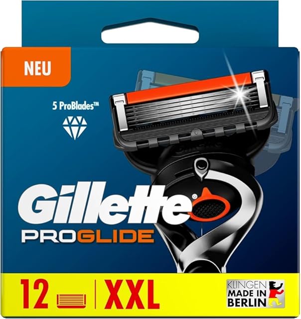 Gillette ProGlide ostrza do golenia dla mężczyzn, 12 zapasowych ostrzy