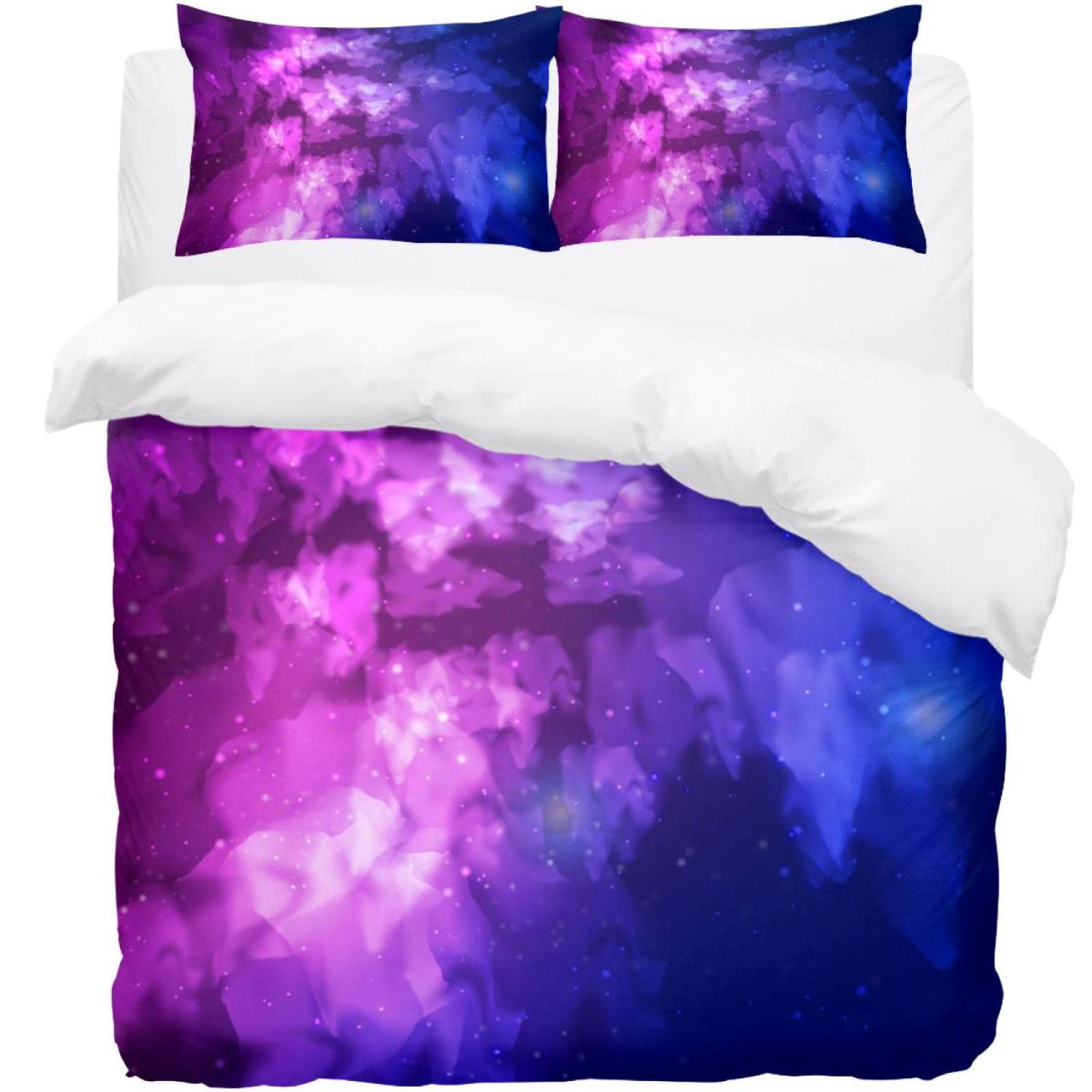 Parure de lit galaxie violette pour transformer l'ambiance de votre chambre