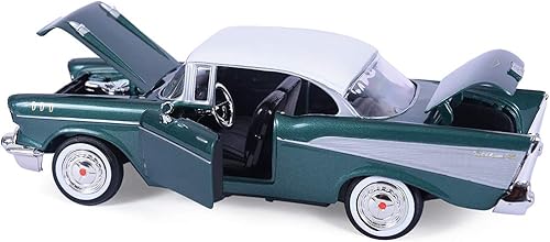 Miniatura 3 de Motormax 1:24 Die-Cast 1957 Chevy Bel Air - Los colores pueden variar