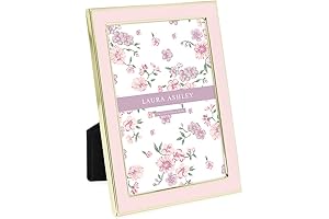 Laura Ashley Pink Enamel Picture Frame