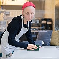 Vista 3 de Esponja de limpieza resistente, sin arañazos, esponja para lavar platos de doble cara, esponja para fregar, para cocina, fregadero, plato, bañera