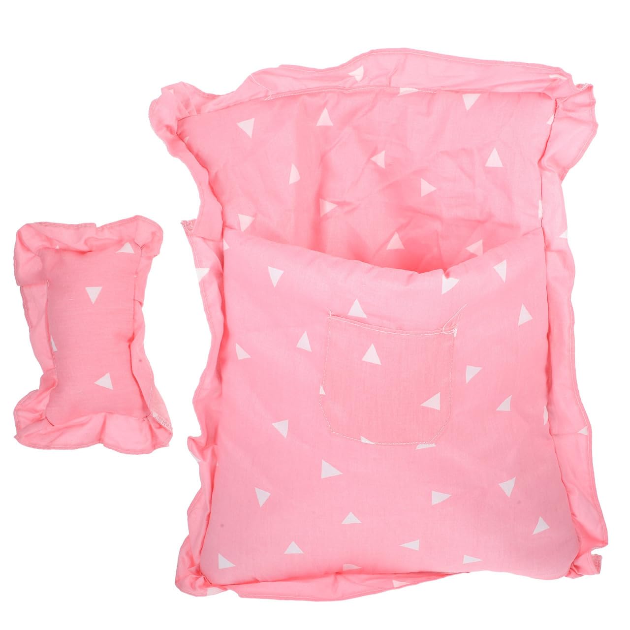 Abaodam Doll Bedding Slumber Bed Accessories Colorful Flower Print Doll Sleeping Bag Doll Bedroom Accessories for 20cm Dolls Sleepover