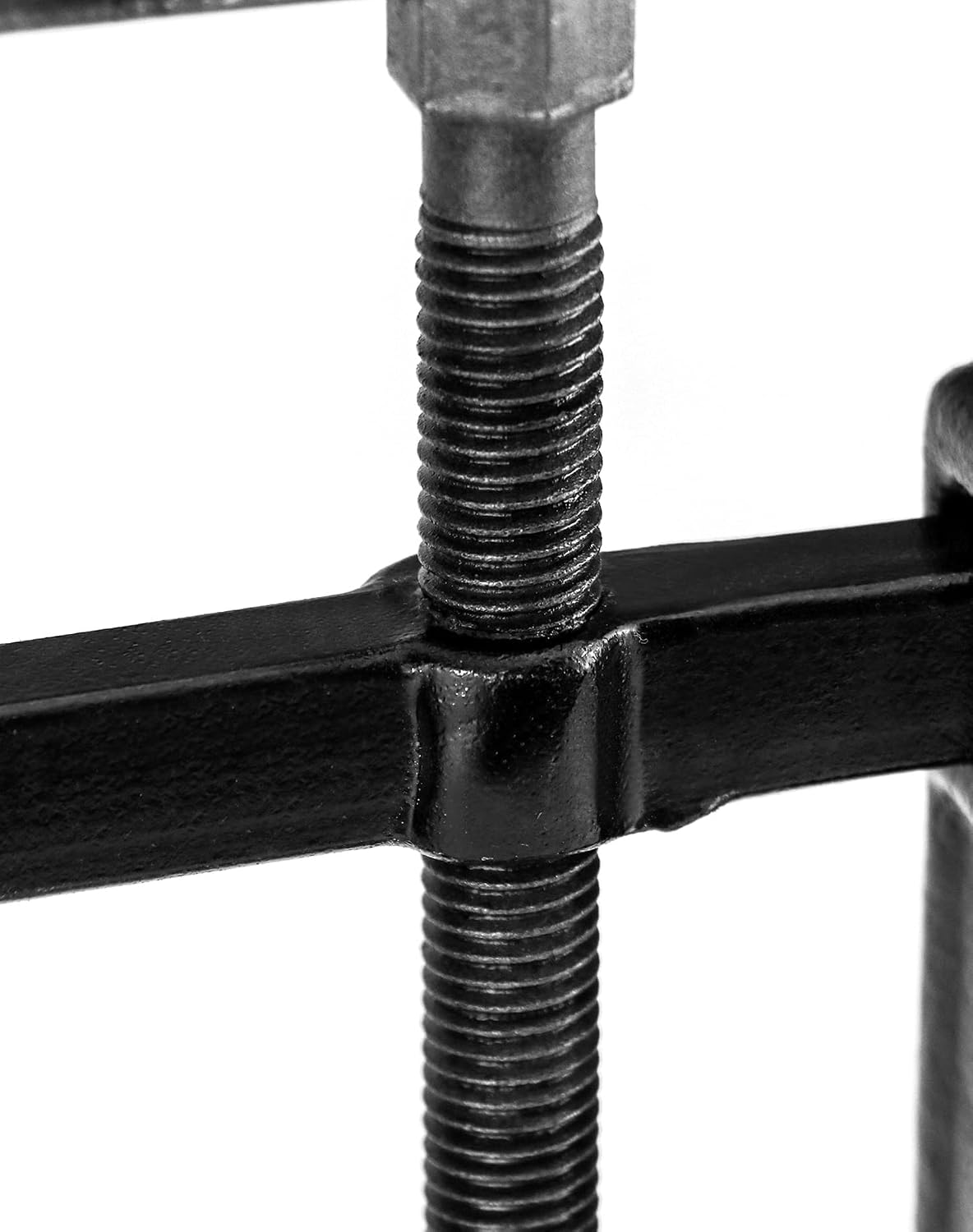 QWORK Bearing Puller, 8" - 70 x 120 mm Adjustable Two Jaw Pilot Remover Pump Pulley Remover Hand Repair Tool Straight Type