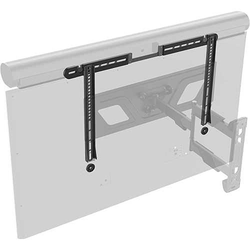 Soundbar TV Mount Compatible with Sonos Arc & Sonos Arc Ultra,Hold 22 Lbs, Soundbar Mount for TV for Surround Sound,Two Installation Options,Black